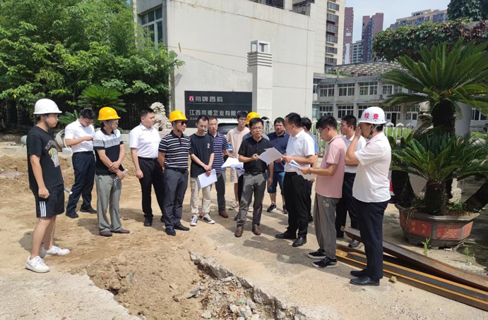 江龍到我司立行立改污水管網(wǎng)綜合改造工程調(diào)研指導(dǎo) 江龍到我司立行立改污水管網(wǎng)綜合改造工程調(diào)研指導(dǎo)