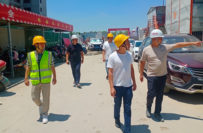 南昌市政建設(shè)各在建項(xiàng)目開(kāi)展安全隱患大排查