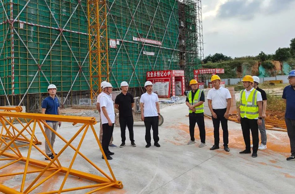 萬義輝到S49項(xiàng)目、市政公用城三期項(xiàng)目調(diào)研